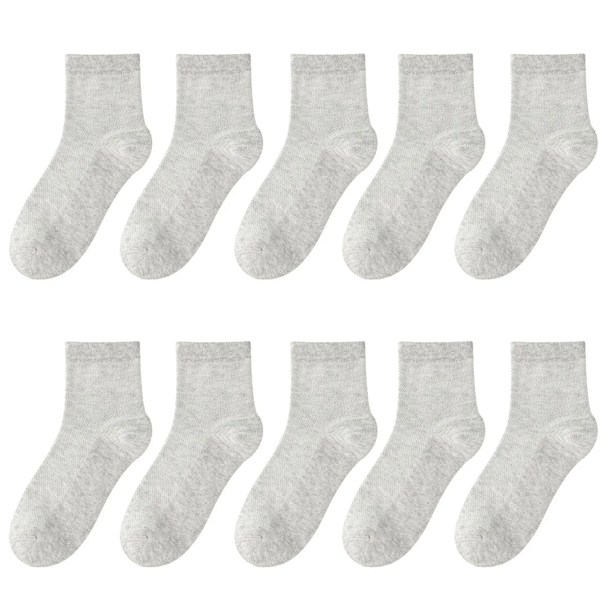 Children's Pure Cotton Mesh Boneless Summer Thin Ankle Socks OEKO-TEX Certified Safe for Kids Boys and Girls for School and Home