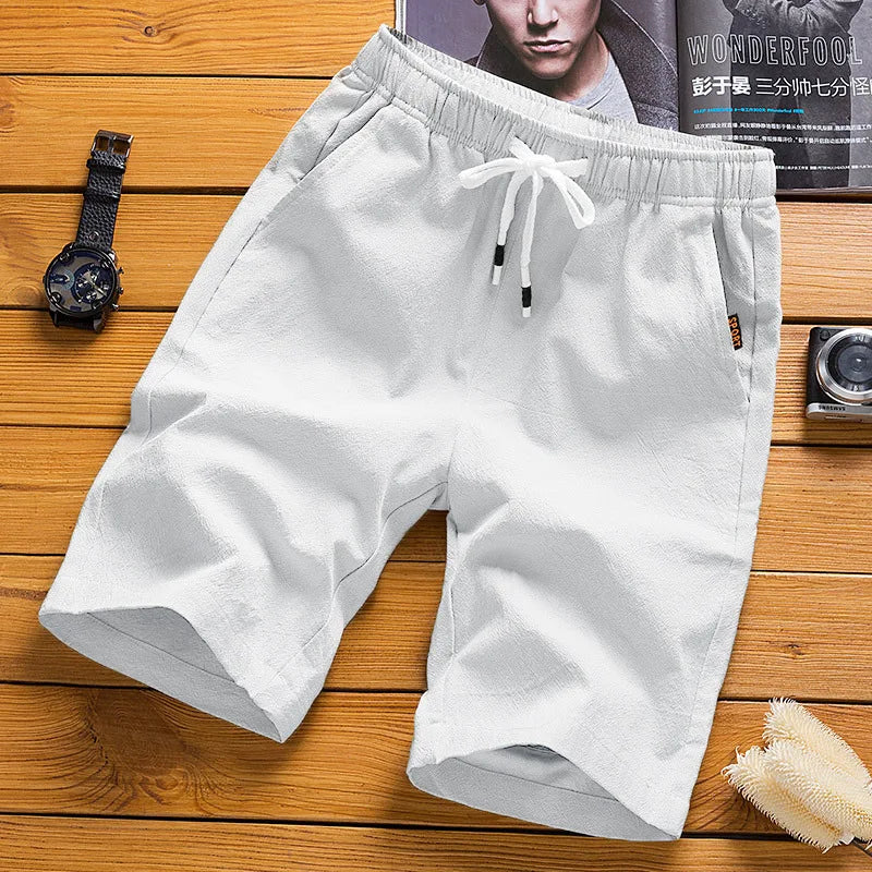 2026 New Summer Men'S Casual Shorts Beach Pants Running Sport Straight Short Pants Male Thin Sweatpant Leisure Loose Shorts