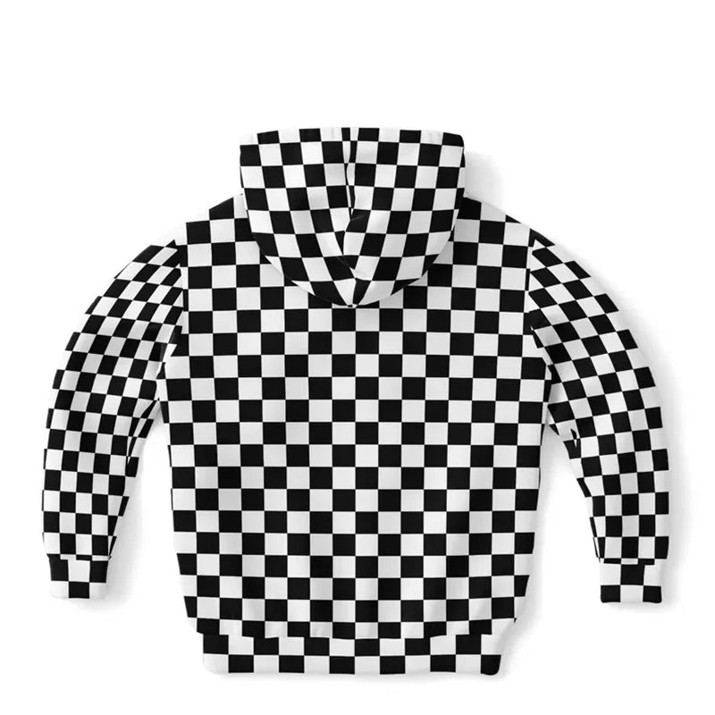 Colors Wave Stripe Art Pattern Hoodie Men Camouflage Polka Dot Stripes Design Hooded Coat 2025 Autumn New Street Trend Hoodies
