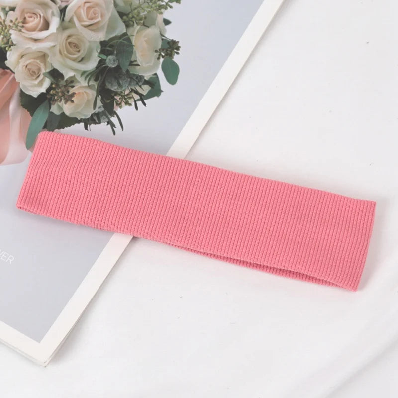 New Unisex Headband Sports Elastic Running Hair Bands Yoga Hairband Women Men Fashion Makeup Hair Hoop Headwrap Hair Accessories