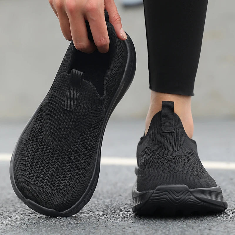 Barefoot Shoe Wide Footed Thick Soled Shoes for Both Men and Women 2026 New Spring Mesh Sports Shoes for Casual Tennis Female