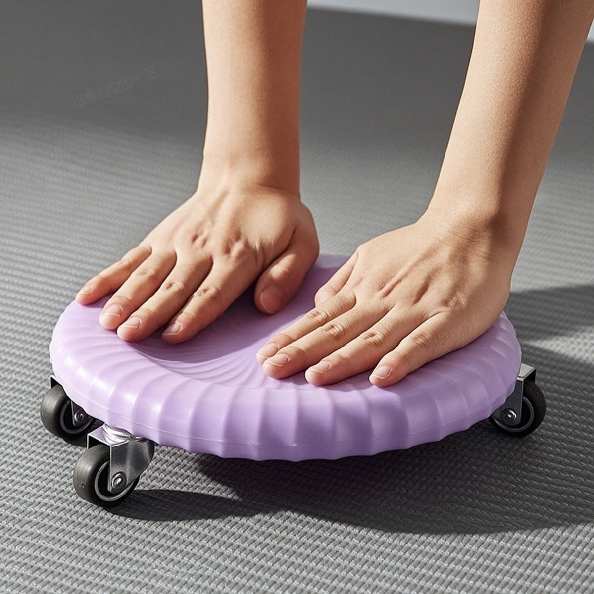 Abdominal Training Slider Multi-Directional Core Training Slider with Wheels Ab Workout Equipment Rotating Sleek Design