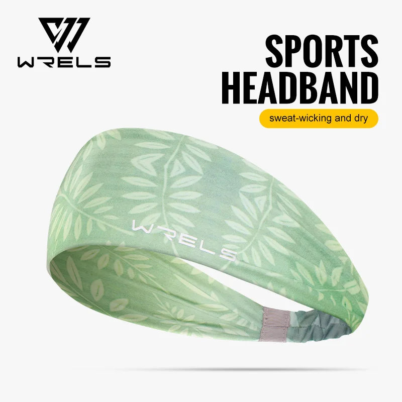 WRELS 1/2/3Pack Sports Headbands Non Slip Yoga Sweatbands Breathable Workout Headband Wicking Workout Hairband for Women Men