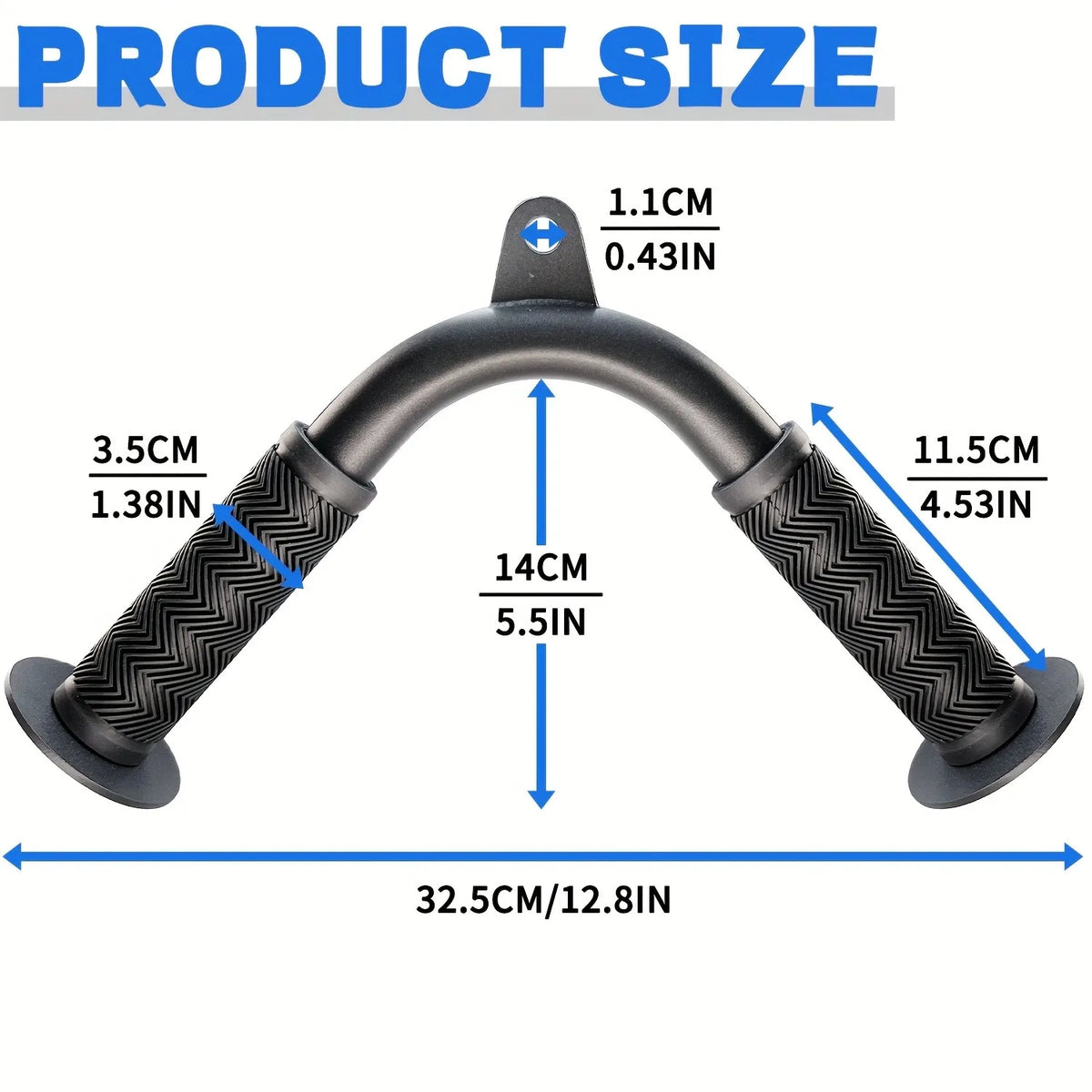 Cable Machine Attachment, Row Double D Handles, Tricep Rope, Straight Tricep Bar, V Bar, LAT Pulldown Gym Accessories