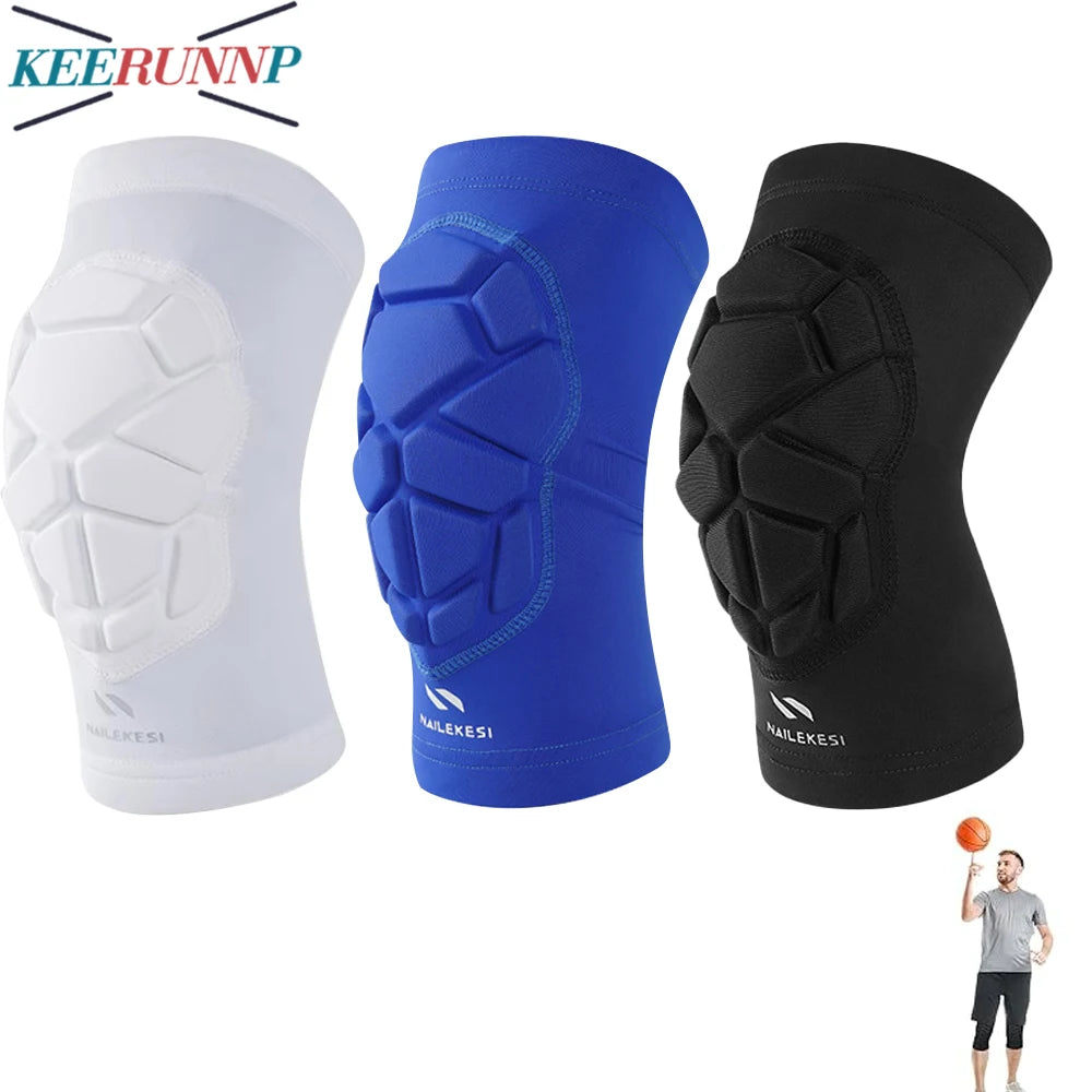 1PC Basketball Knee Pad for Kids Youth,Compression Anti-slip Knee Sleeve for Baseball Volleyball Football,Sports Knee Protector