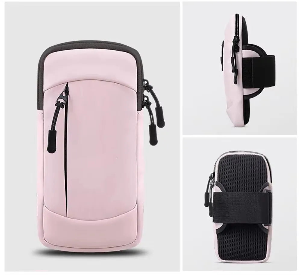 Running Armband Bag Phone Case Universal Sports Armband Arm Pouch Phone Holder Mobile Waterproof Wrist Band