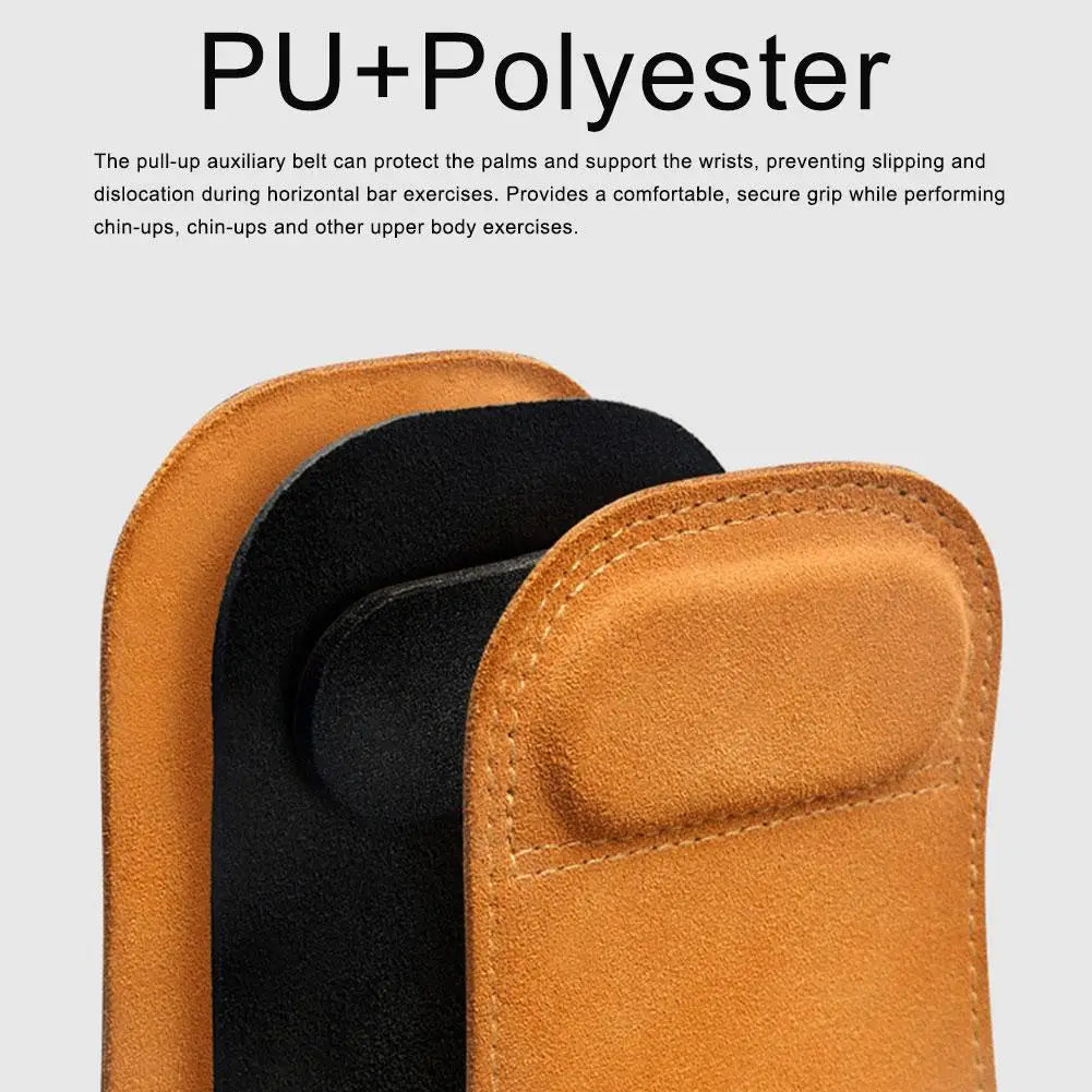 1pair Gym Pull-up Grip Strap Wrist Straps Anti-slip Weight Power Belt Lifting Pads Deadlift Belt Workout Palm Protection