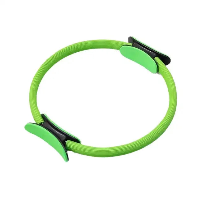 5-Piece Set of Women's and Girls' Yoga Fitness Circular Training Rings, Pilates Elastic Resistance Rings, Fitness Exercise Belts