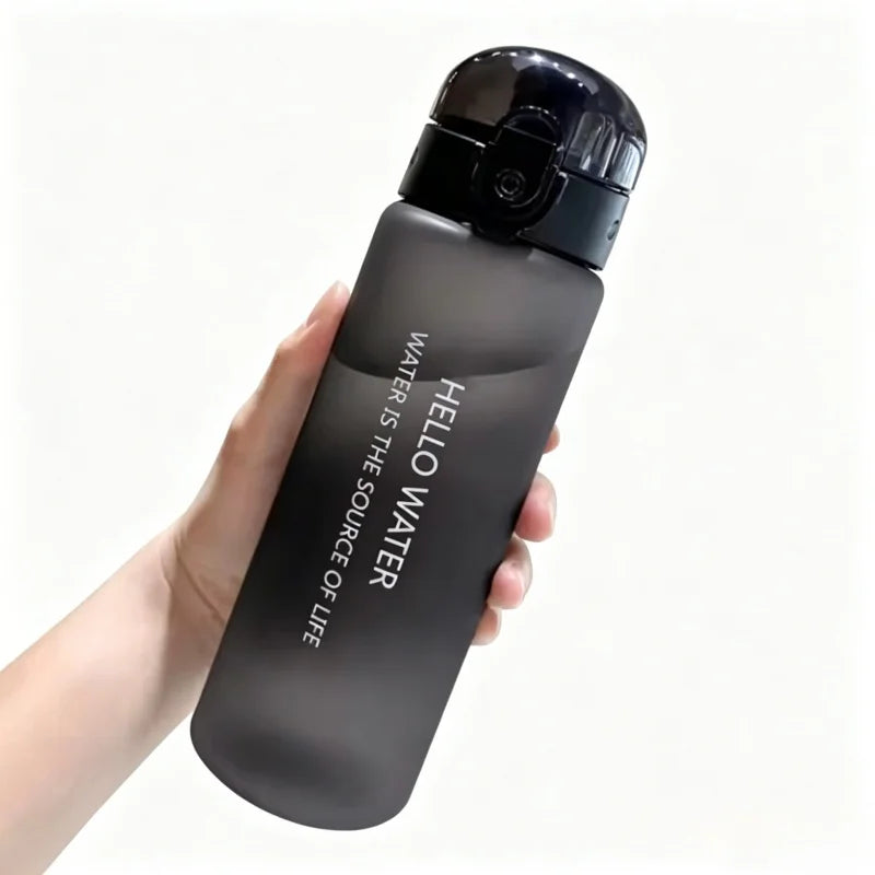 Sports Transparent Water Bottle Portable Gym Travel Clear Leakproof Drinking Bottle Frosted Bottle 780ml