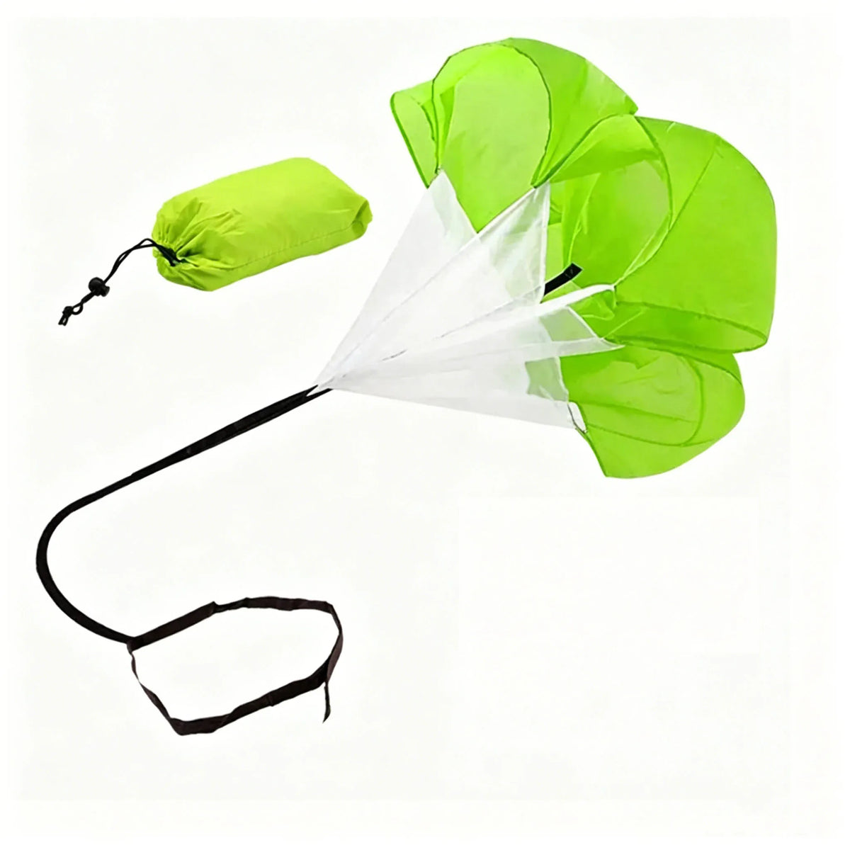 Running Parachute Speed Training Resistance Chute Adjustable Waist Belt Sprint Training Equipment for Soccer Football and Track