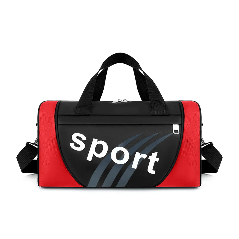 Unisex Gym Bag Outdoor Crossbody Shoulder Backpack Carry On Travel Bag Personalized Duffel Overnight Travel Yoga Sports Bag