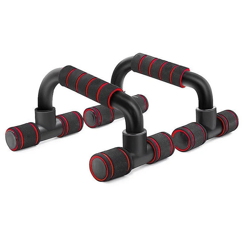 I-Shaped Prone Push Up Support Fitness Equipment for Chest Muscle Training Home Use Foam Pushup Stand for Strength Workout