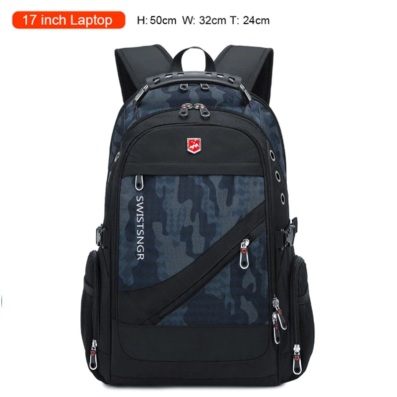 Waterproof Large Travel Backpacks for Airplane 17/20 Inch Laptop Backpack for Men Fashion Japanese School Bag Girls Male Mochila
