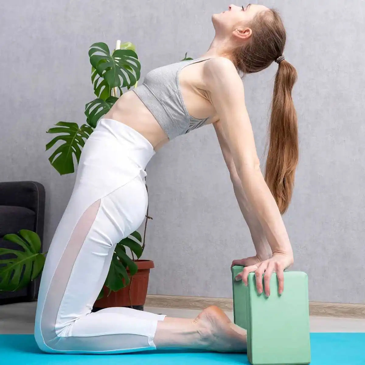 Premium Yoga Brick Gym Blocks with High Density EVA Foam Ideal for Children's Dance Training Adults' Yoga Practice