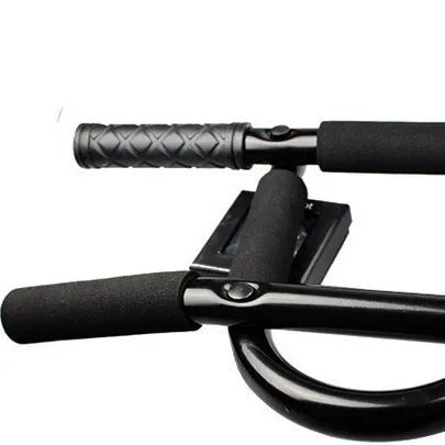 Home Fitness Equipment Multi-grip Foldable Door Mounted Dip Bar Adjustable Steel Pull Up Bar