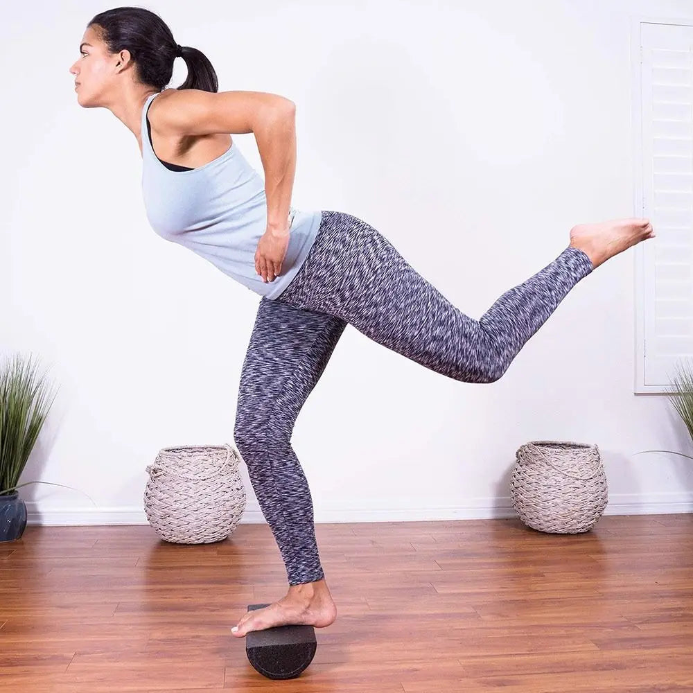 Half Round Balance Training Roller Block Portable Fitness Muscle Foam Roller EPP Gymnastic Massager Roller for Home Gym Exercise