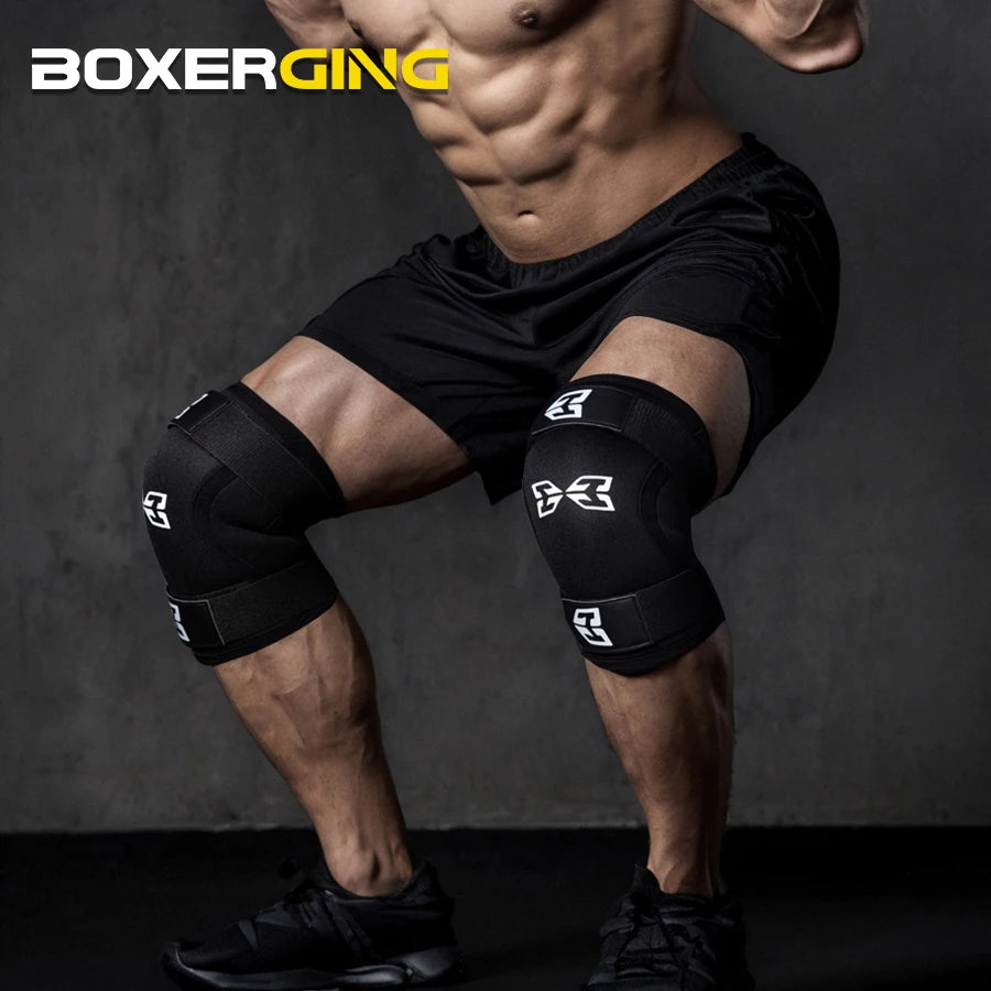 Knee Sleeves Compression Knee Neoprene Protector Support Knee Pad for Gym Basketball Cross Strength Training Squats Women Men