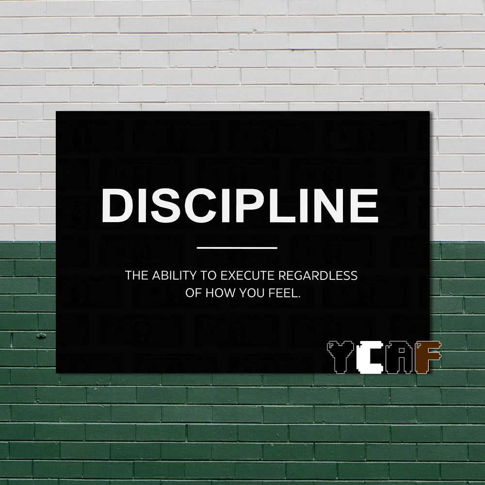 Motivational Quotes Black Minimalist Poster Canvas Aesthetic Decor for Office Quote Wall Art Decoration Gym Inspirational Poster