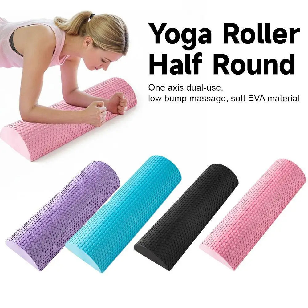 Half Round Balance Training Roller Block EPP Muscle Foam Roller Portable Gymnastic Massager For Yoga Pilates Home Gym Exercise