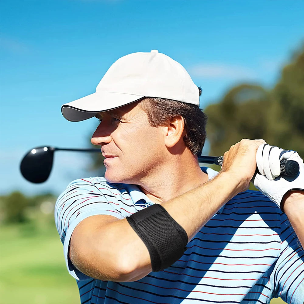 1Pcs Tennis Elbow Braces for Tendonitis,Golfer's Elbow Forearm Brace Straps and Compression Pad,Wraps Elbow Support Band Relief