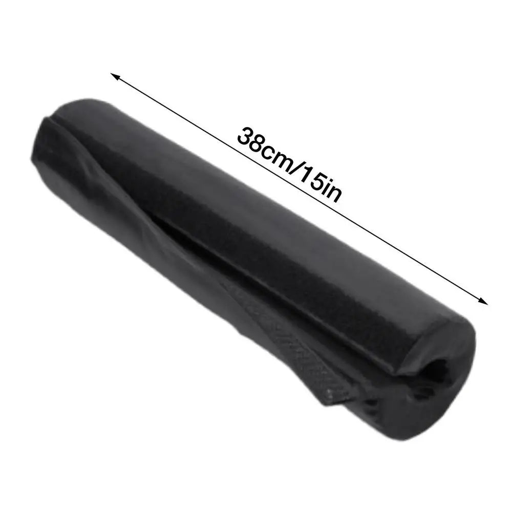 Barbell pad squat weightlifting foam neck and shoulder protection pad support black Oxford cloth high elastic foam barbell pad