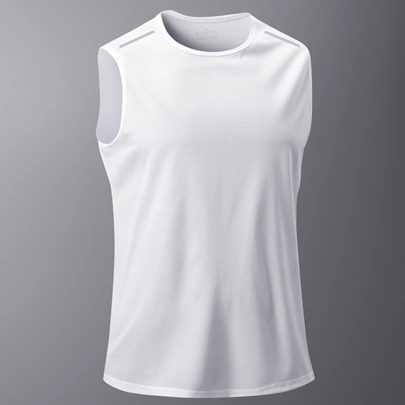 Summer Sleeveless Fitness Vest for Men And Women Quick-Drying Breathable Running Short-T Sports Style