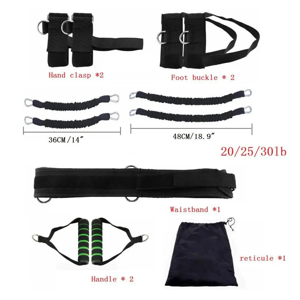 Arm Leg Speed Strength Agility Training Strap Boxing Training Resistance Bands for Football Basketball Taekwondo Equipment
