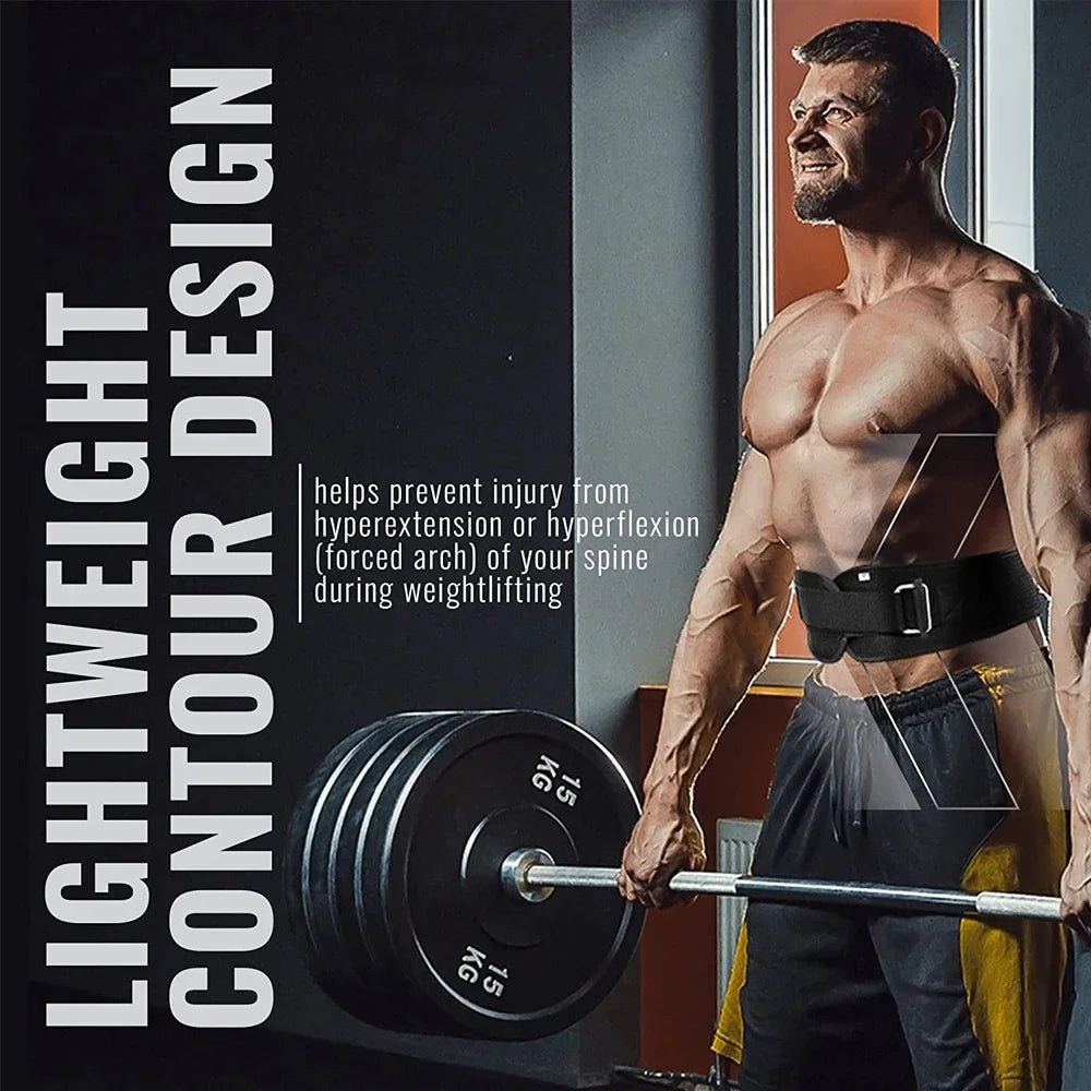 Weightlifting Belt Back Support Belt Men Waist Protection Fitness Training Orthopedics Protection Spine Back Support Belt
