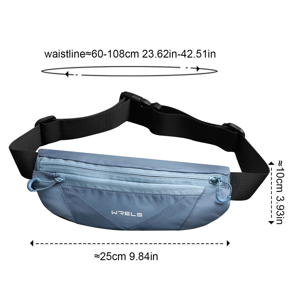 Waterproof Running Belt Marathon Jogging Sports Waist Pack Phone Bag for Men Women Cycling Outdoor Fitness