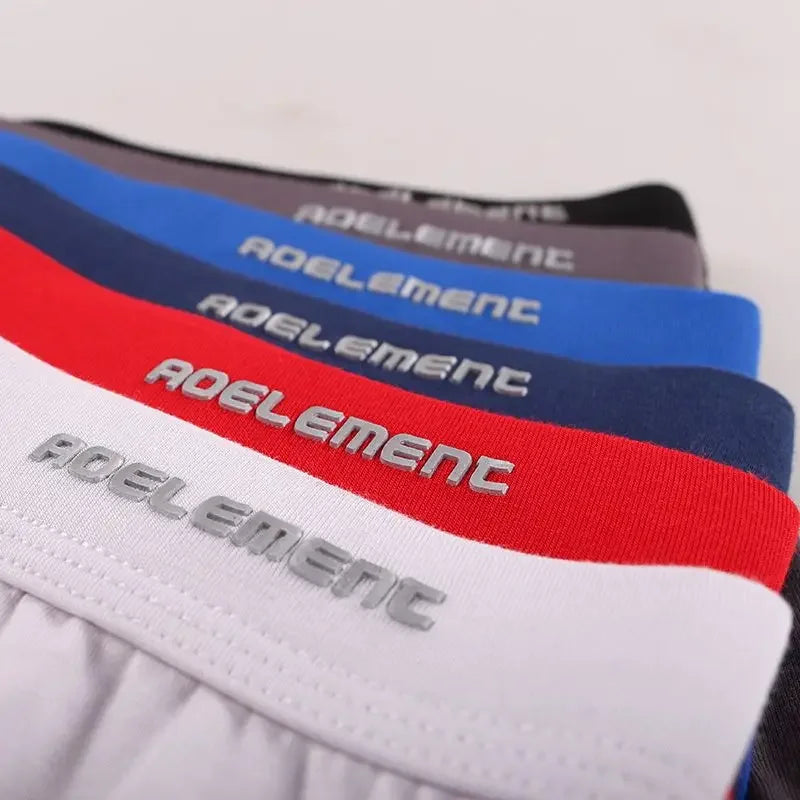3pc Men's sports extended leg underwear Modal boxers running anti-wear leg quick dry long boxers