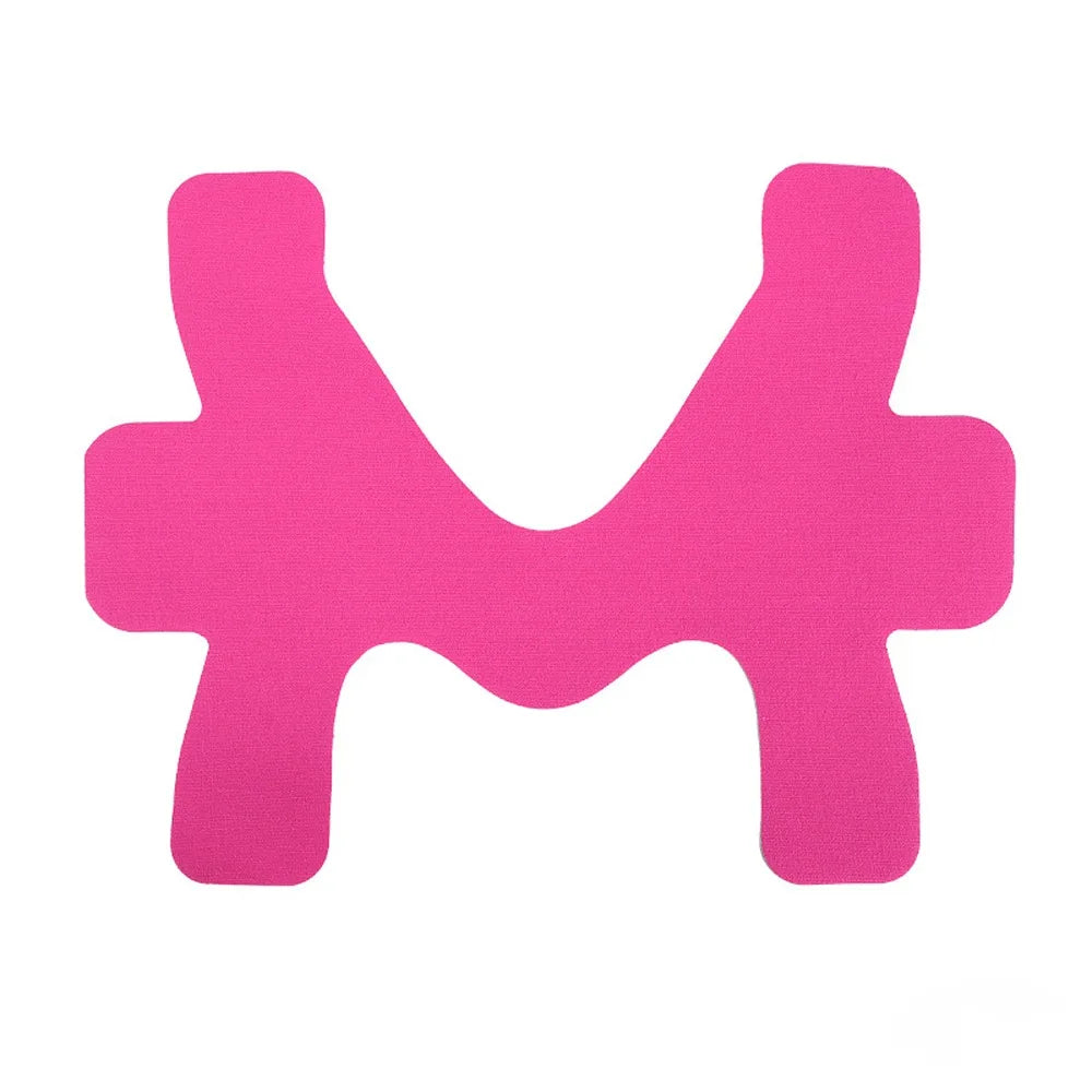5pcs Pre-Cut Kinesiology Tape Breathable Elastic Sports Ankle Tape Waterproof Self-Adhesive Muscle Support Tape Marathon