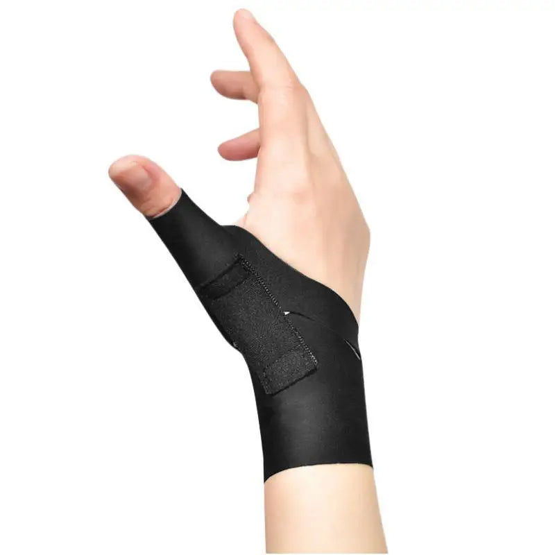 Wrist Thumb Support Brace Soft Elastic Thumb Compression Sleeve Protector Thumb Spica Splint Lightweight Wristband Gym Sports