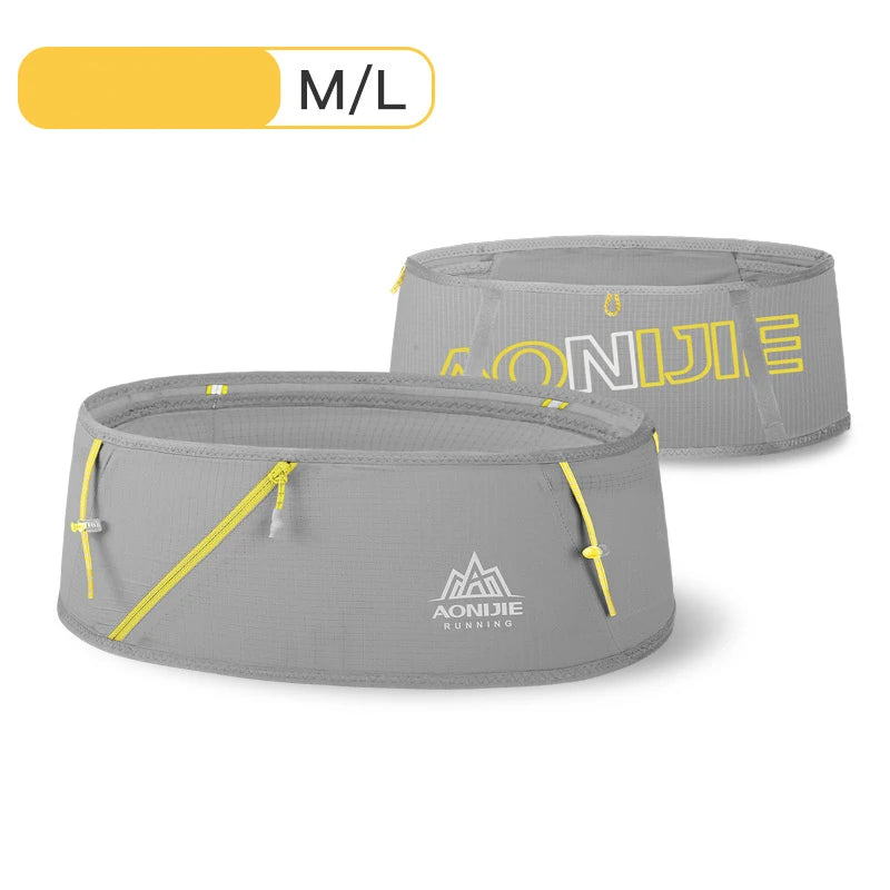 AONIJIE W8101 New 450ML Belt Hydration Waist Pack Ultralight Waist Bag Phone Holder for Outdoor Trailing Running Camping Hiking