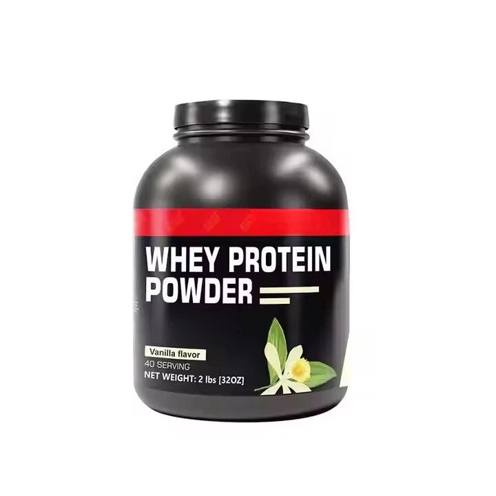 Whey Protein Powder 2lbs - 80% Protein, Gold Ratio Whey for Muscle Growth & Recovery, Vanilla/Chocolate/Strawberry, 40 Servings