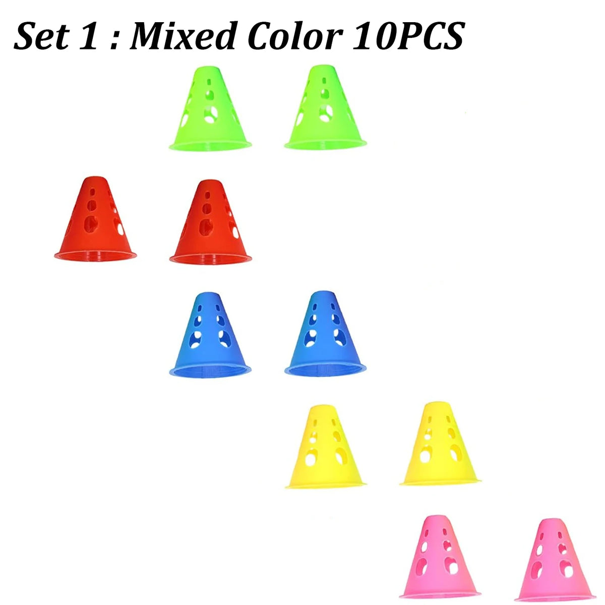 10PCS 8CM Universal Skating Marker Cones Plastic Windproof Roadblock Football Soccer Sport Marker Cup Speed Training Equipment