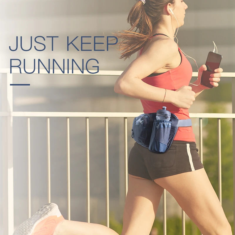 AONIJIE E809 Hydration Fanny Pack Waist Bag Bum Bag Running Belt Water Bottle Holder Jogging Marathon Race Fitness Gym Travel
