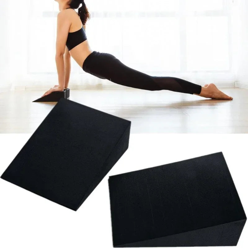 1/2Pcs Yoga Wedge Blocks EVA Foam Yoga Wedge Stretch Slant Boards Exercise Yoga Block Pilates Wedge Squats Fitness Accessories