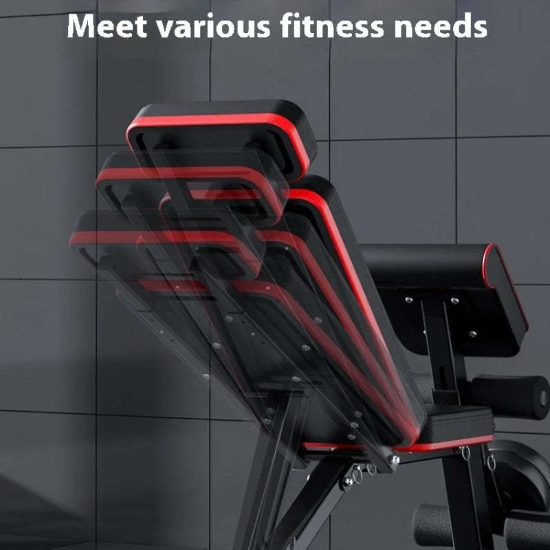 Dumbbell Bench Home Fitness Equipment Indoor Multifunctional Priest Flat Fitness Chair Bench Press Dumbbell Bench