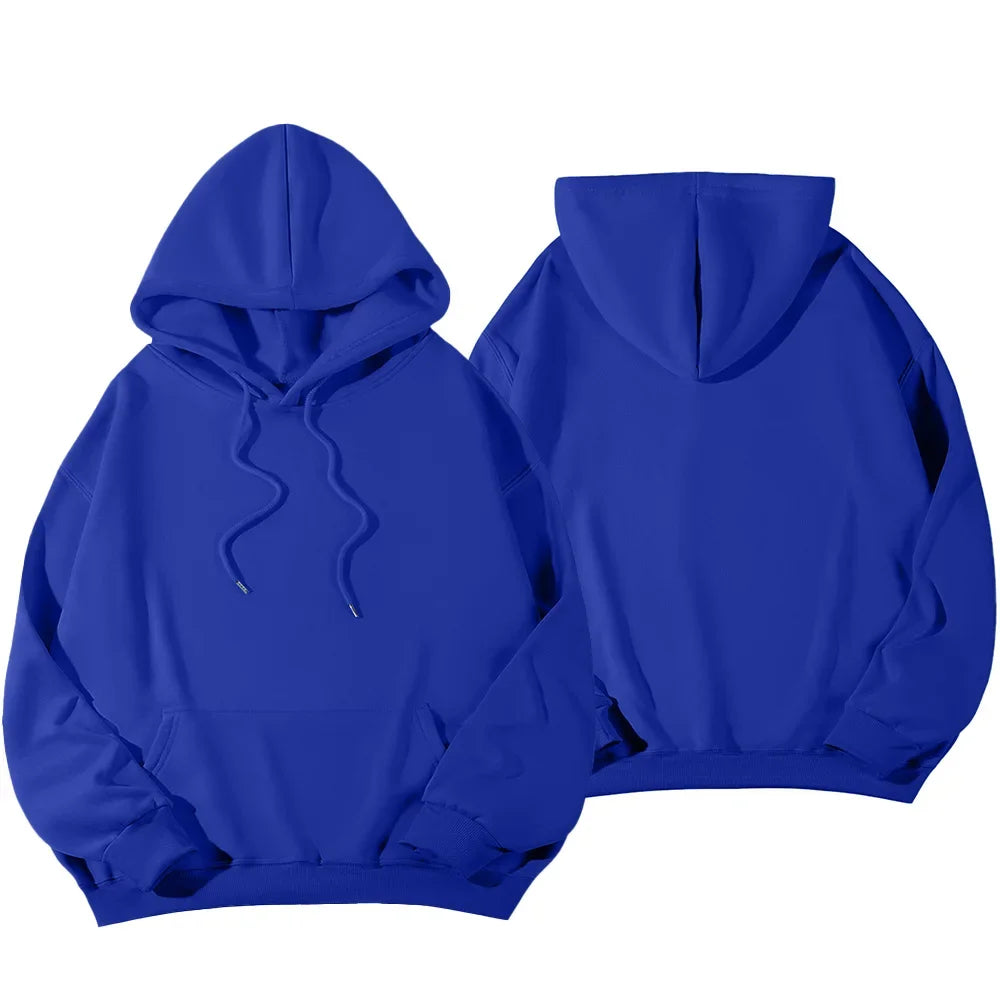 Women's Hoodies Pullover Spring Autumn Casual Hoodie 2026 Sweatshirts Solid Color Hoodies Oversize Black Sweatshirt Women Top