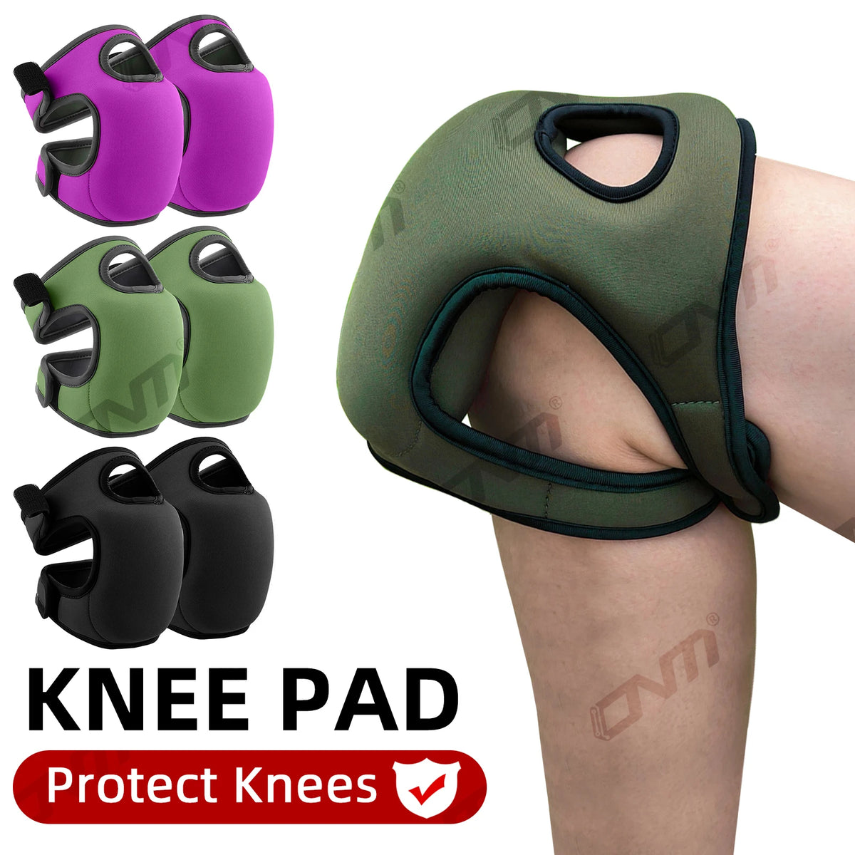 Sponge Garden Knee Pads Anti-Slip Waterproof Knee Mat Pad for Gardening Climbing Construction Work Labor Protection Soft Cushion