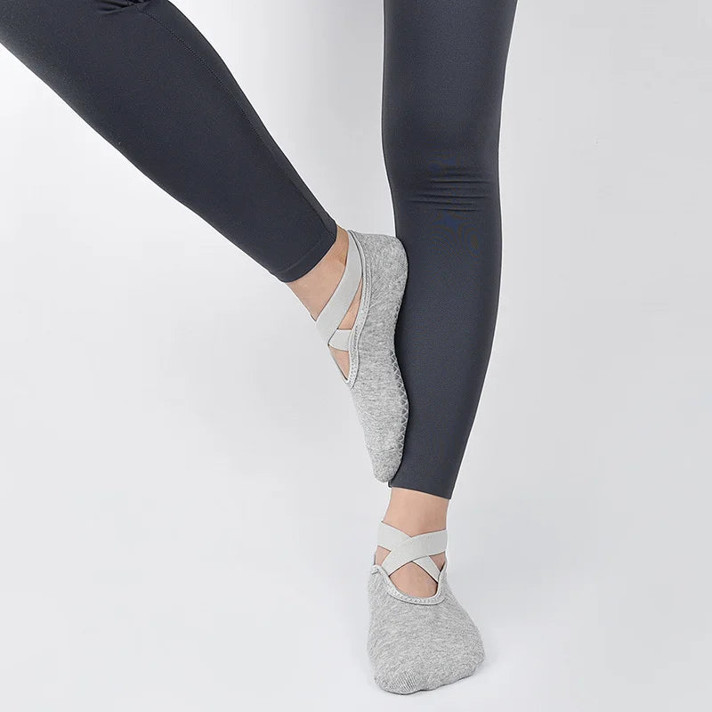 Grip Socks for Women, Non Slip Pilates Yoga Socks Non Slip Socks for Workout, Fitness Ballet Dance Workout Sports Socks Slipper