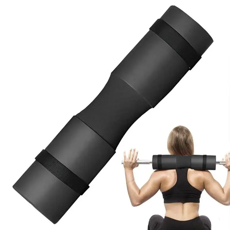A Shoulder Pad for Squatting, Lung Capacity, and Hip Thrusts with a Barbell Pad – Providing Cushioning Pressure Relief for the N