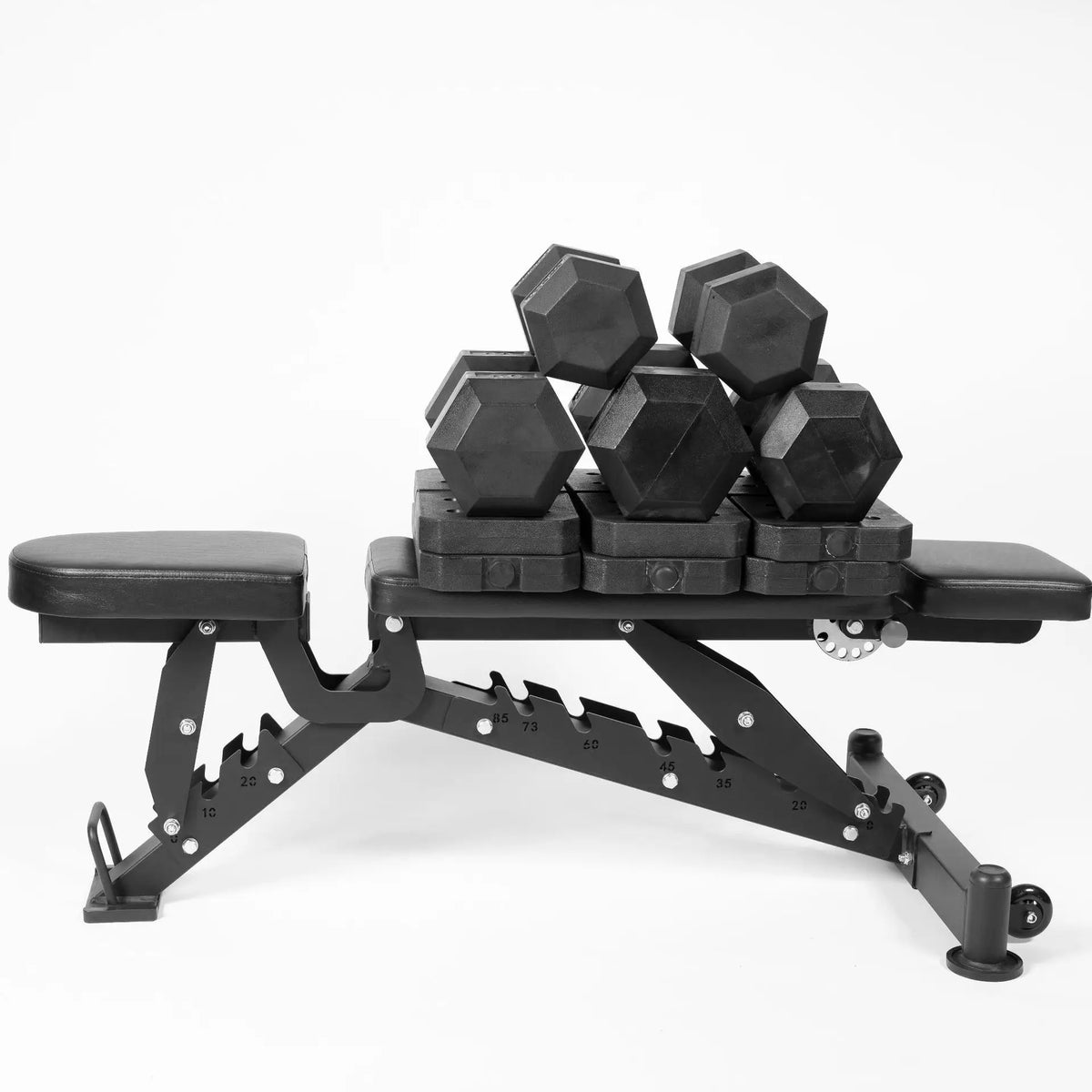 Fitness Weight Bench Capacity Bench Press with Adjustable Positions Strength Training Bench for Garage Weight Lifting1
