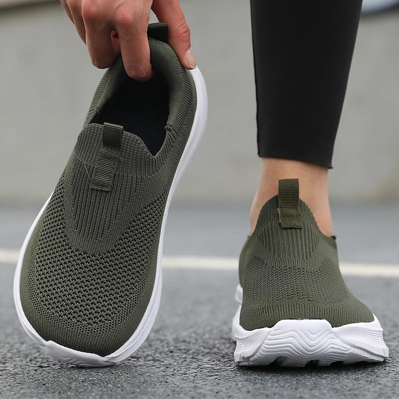 Barefoot Shoe Wide Footed Thick Soled Shoes for Both Men and Women 2026 New Spring Mesh Sports Shoes for Casual Tennis Female