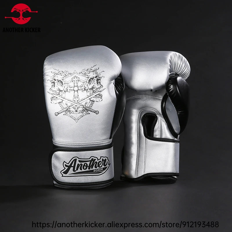 Muay Thai Gloves for Professional Boxers Trainers Mexican Style Boxing Glove for Hard Hitters Shock Absorbent Sparring MMA Glove