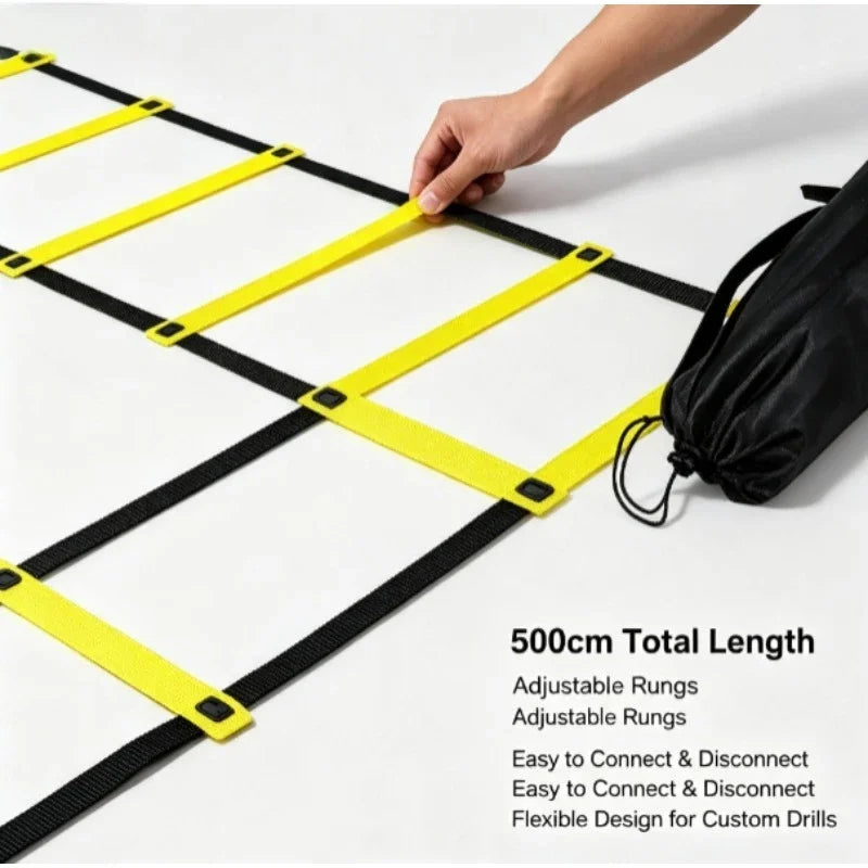 Agility Ladder,football Training Ladder,speed Training Ladder,soccer Training Equipment,nylon Agility Ladder,fitness Ladder