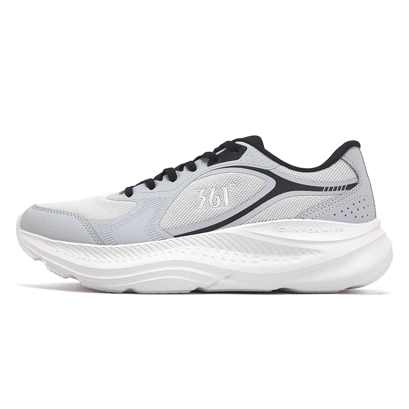 361 Degrees Men Running Shoes Soft Mesh Thick-soled Trendy Cushioning Durable Breathable Jogging Stable Male Sneaker 672532237