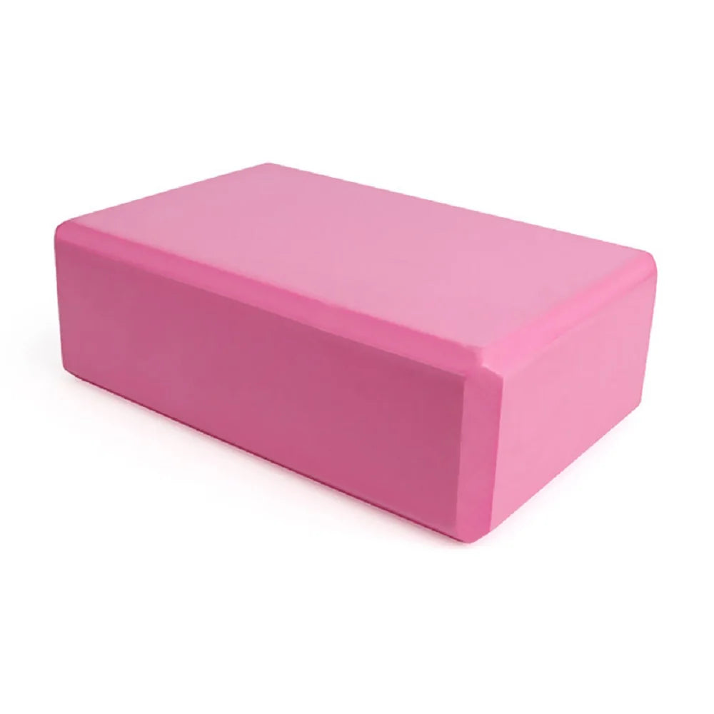 1/2PCS High Density EVA Yoga Foam Blocks Nonslip Solid Color Yoga Balance Fitness Dance Supplies For Yoga Pilates And Meditation