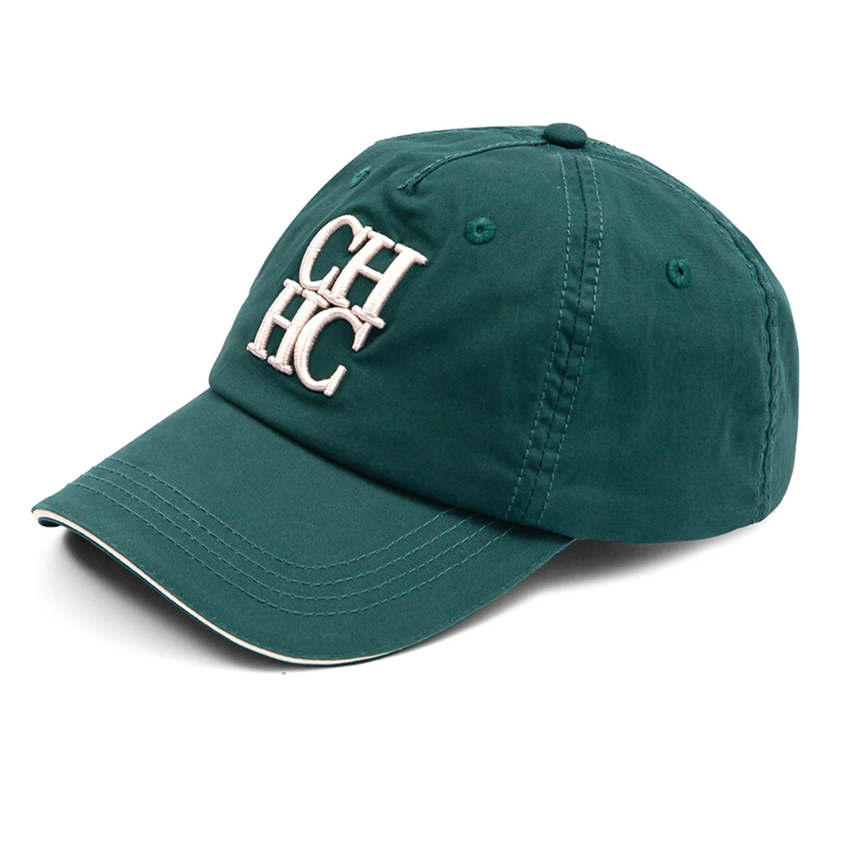 CH Embroidered Baseball Cap Casual Cotton Dad Hat Adjustable Breathable Sun Hat For Outdoor Sports