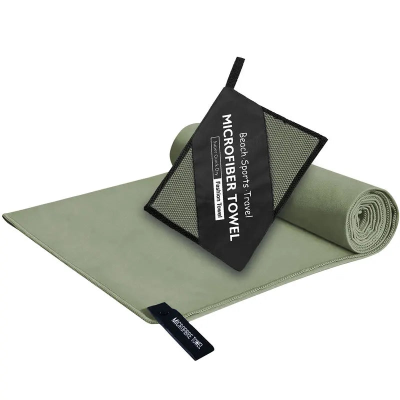 Ultra Absorbent Quick Dry 6 Sizes High Quality Microfiber Towel Portable Bag Yoga Beach Gym Camping Travel Lightweight Portable